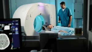 MRI contrast injectors